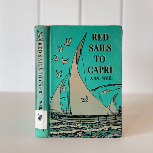 Red Sails to Capir, Ann Weil, Children's Newberry Honor Historical Fiction, 1961, Hardcover