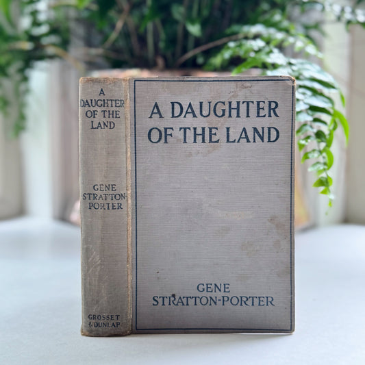 A Daughter of the Land, Gene Stratton Porter, Antique Hardcover