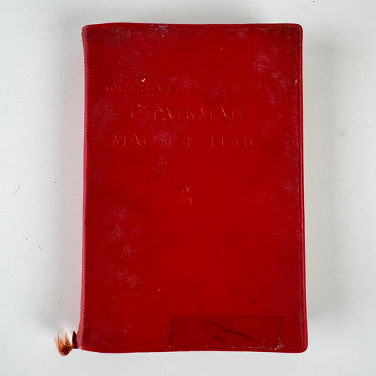 Quotations from Chairman Mao Tse-Tung, Little Red Book, 1966 First Edition