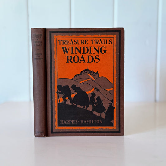 Treasure Trails Winding Roads, 1928 Art Deco School Book, Maud and Miska Petersham