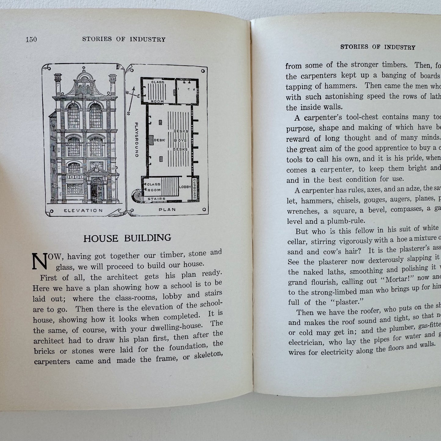 Stories of Industry, Volume I, 1928 School Book, Fuel, Lumber, Mining