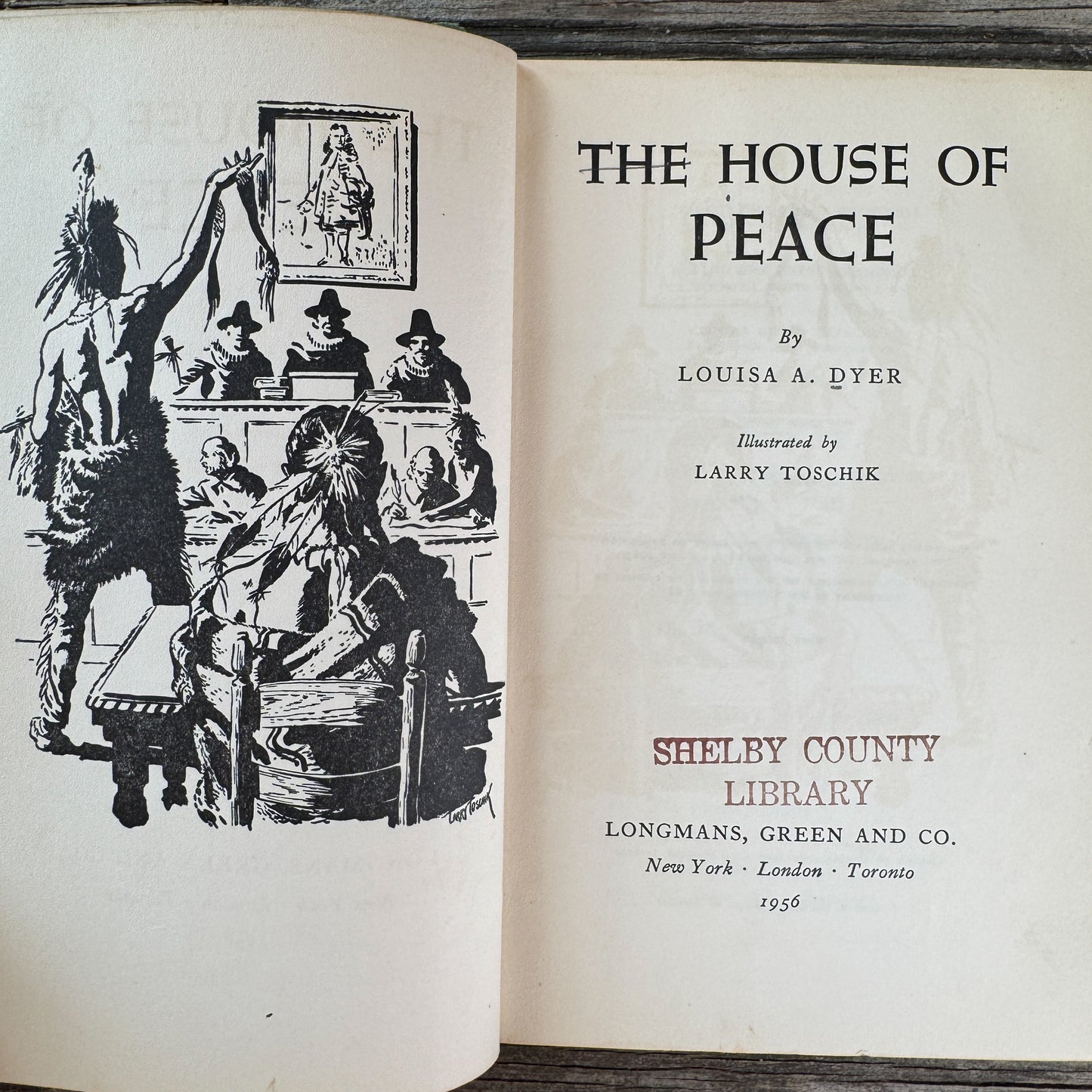 The House of Peace, Louisa A. Dyer, 1956