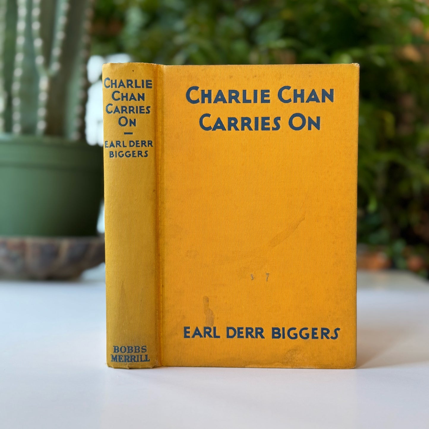 Charlie Chan Carries On, 1930 Hardcover