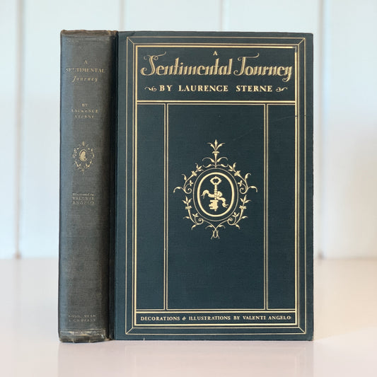 A Sentimental Journey Through France and Italy, 1929, Illustrated First Edition