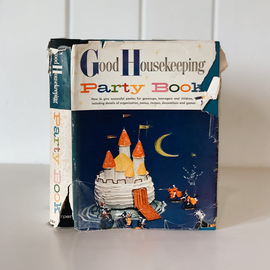 Good Housekeeping Party Book, First Edition, 1958, Hardcover