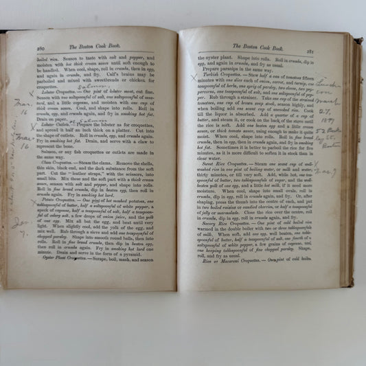 Mrs. Lincoln's Boston Cook Book, 1883