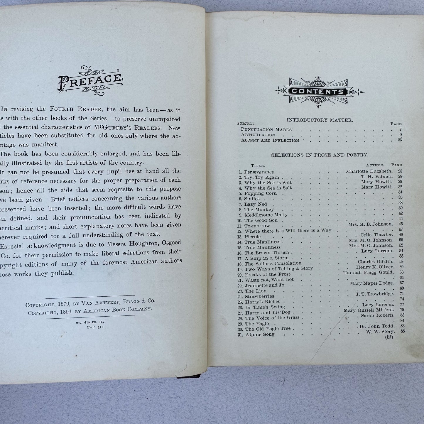 McGuffy's Fourth Eclectic Reader, Revised Edition, 1896