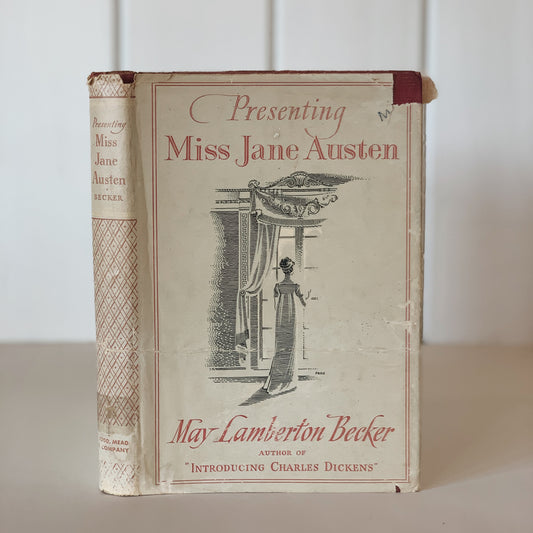 Presenting Miss Jane Austen, Biography, Hardcover, 1952