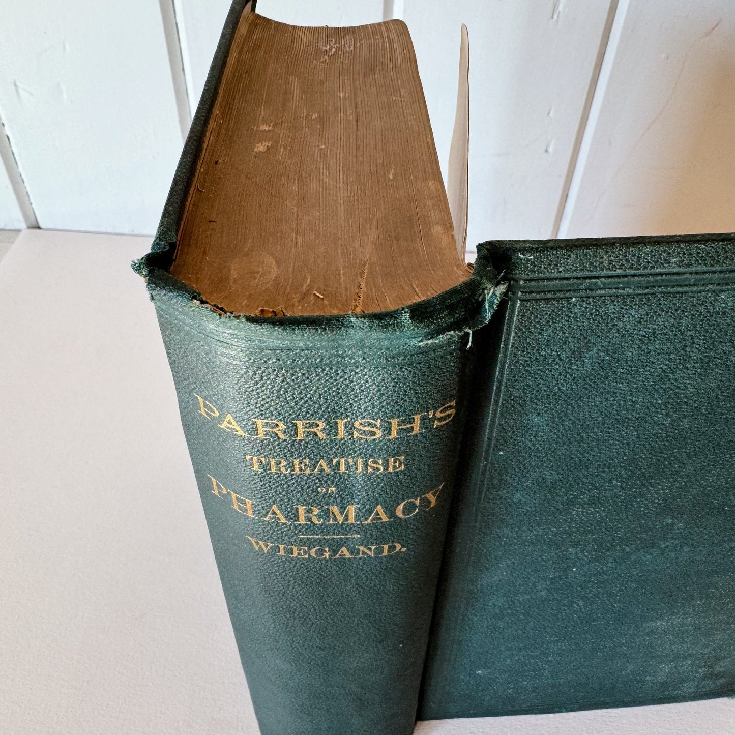 A Treatise on Pharmacy, Fifth Edition, 1884 Antique Medical Textbook, Illustrated