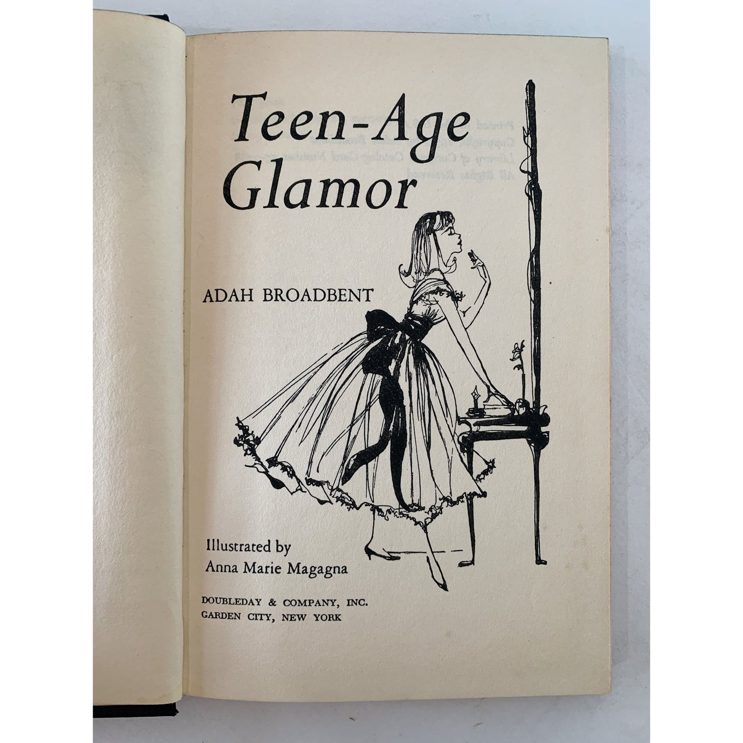 Teen-Age Glamor, Mid Century 1955 Hardcover