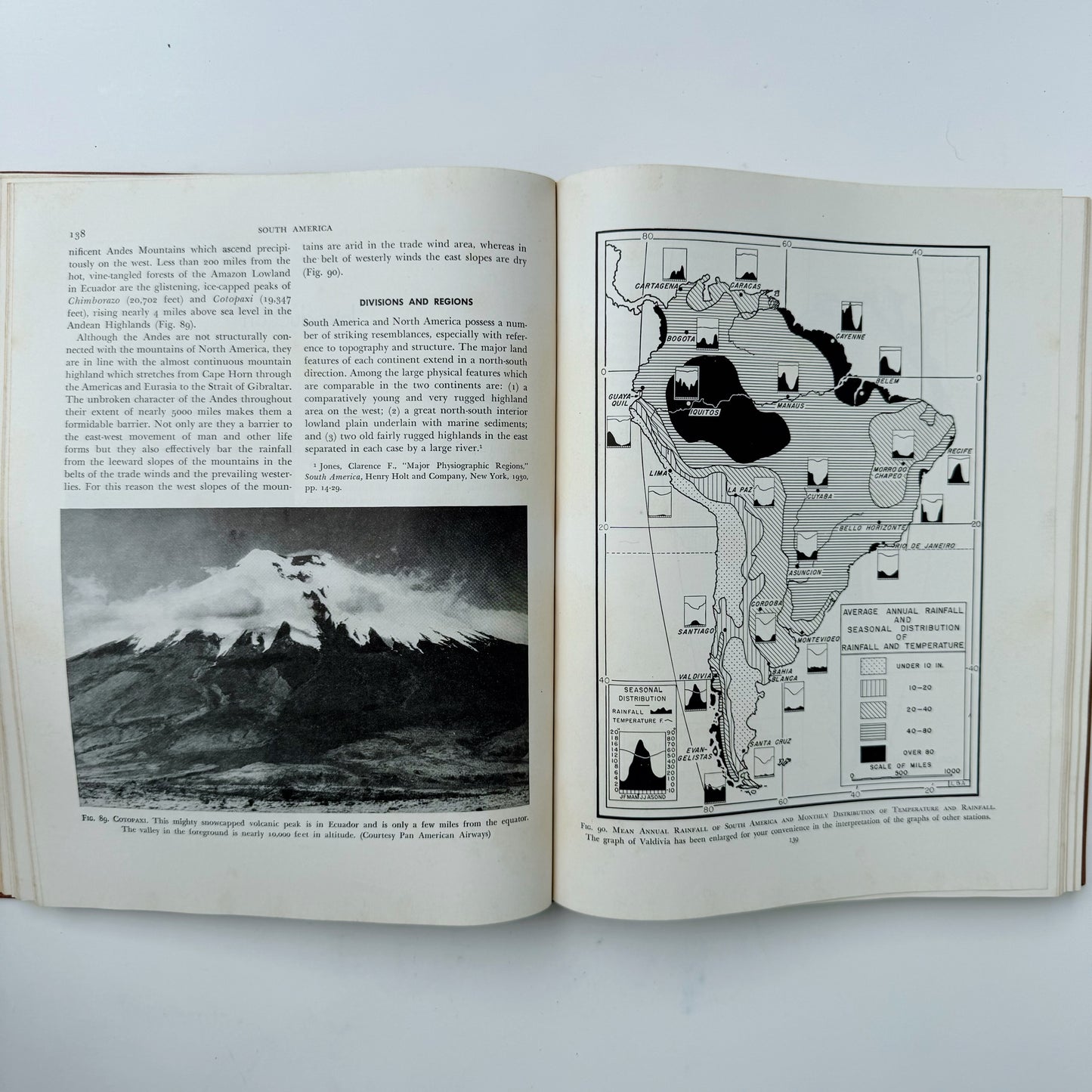 Regions and Nations of the World, 1951, Oversized Illustrated School Book