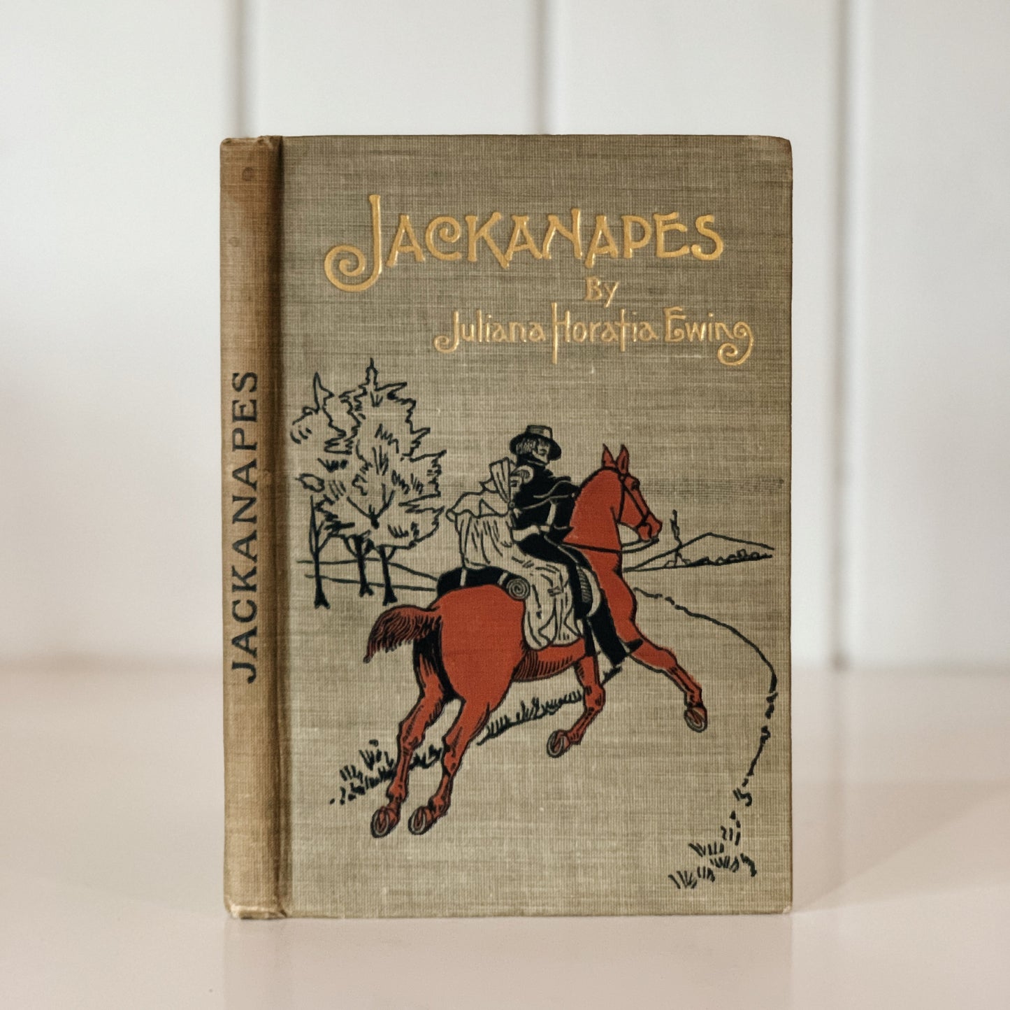 Jackanapes, Juliana Horatia Ewing, Rare, Randolph Caldecott, 1899, Hardcover