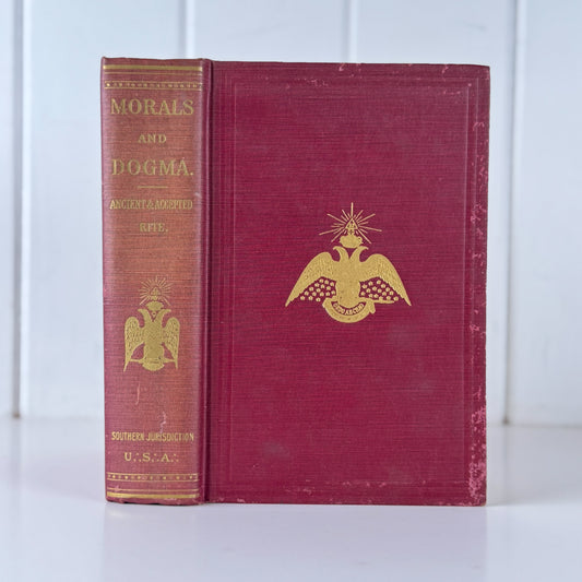 Morals and Dogma of the Ancient and Accepted Scottish Rite of Freemasonry — 1944 Hardcover