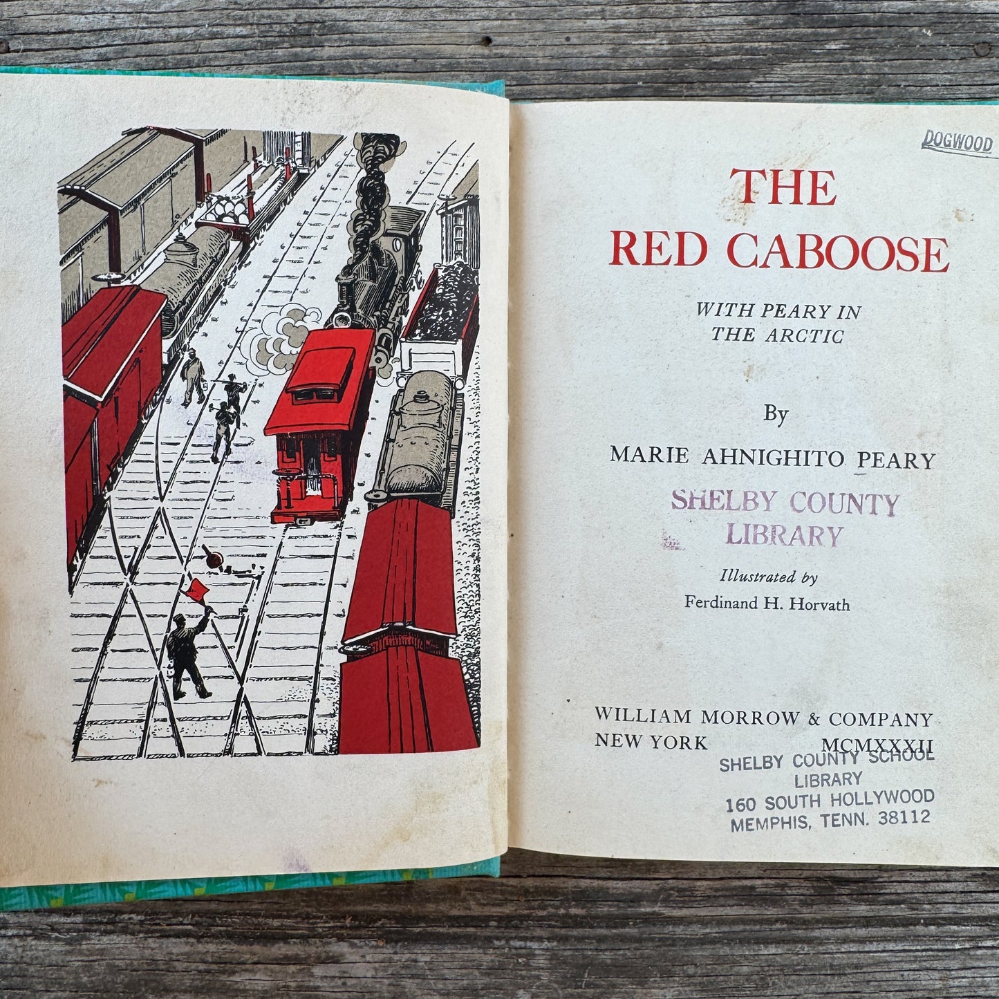 The Red Caboose, With Peary in the Arctic, Marie Ahnighito Peary, 1932