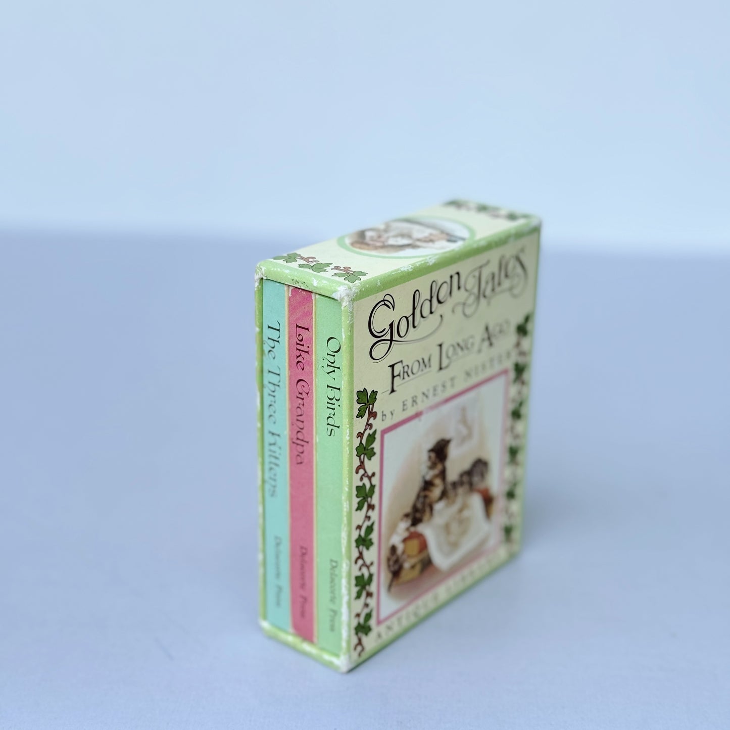 Golden Tales From Long Ago, 1979 Mini Box Set, Three Kittens, Only Birds, Like Grandpa