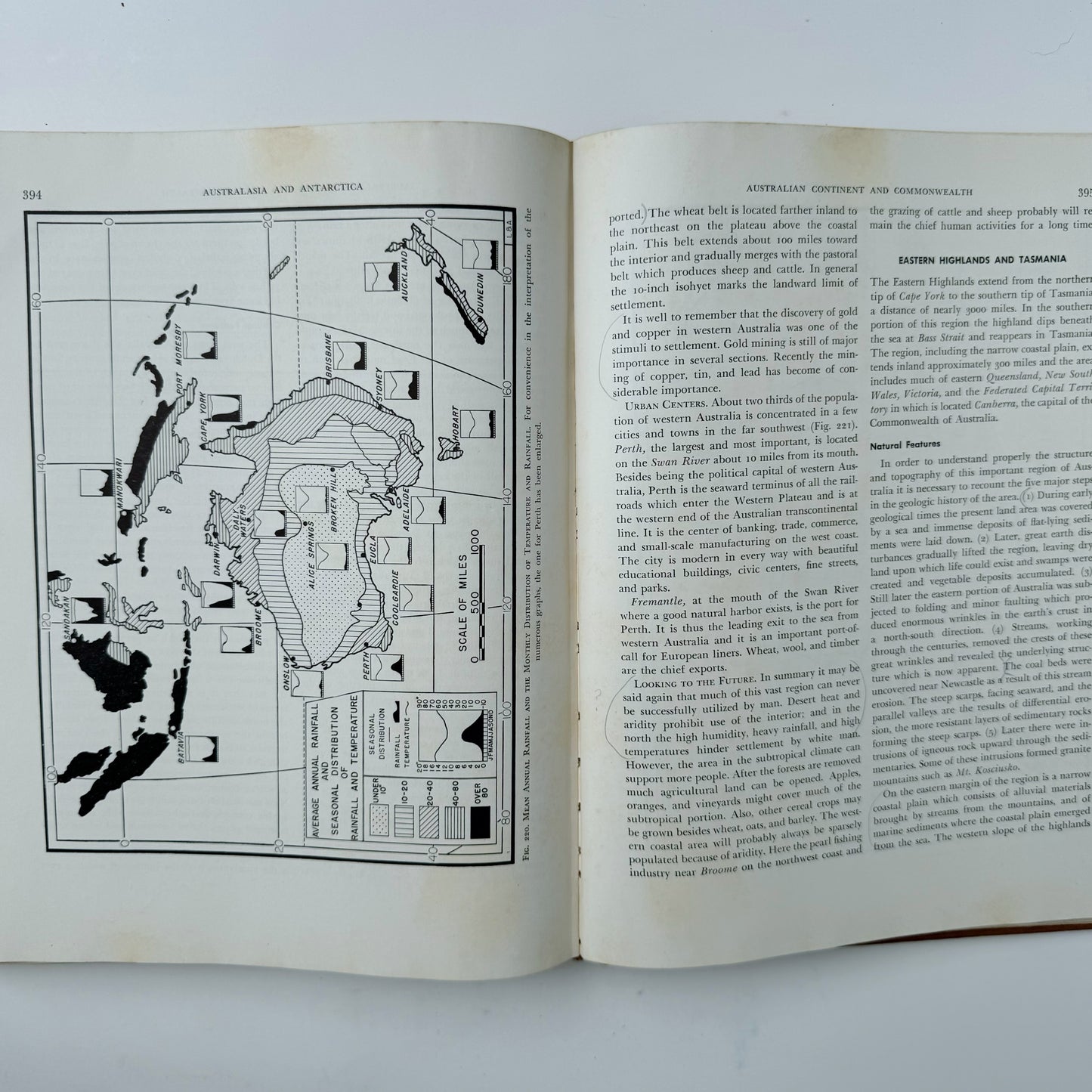 Regions and Nations of the World, 1951, Oversized Illustrated School Book