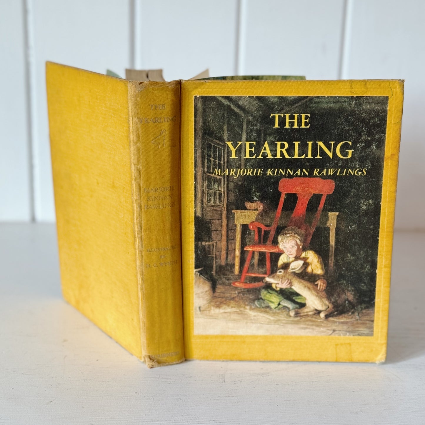 The Yearling, Marjorie Kinna Rawlings, 1961 Illustrated