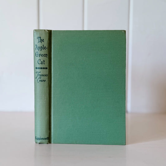 The Apple Green Cat, Frances Crane, 1943 Hardcover Mystery Novel