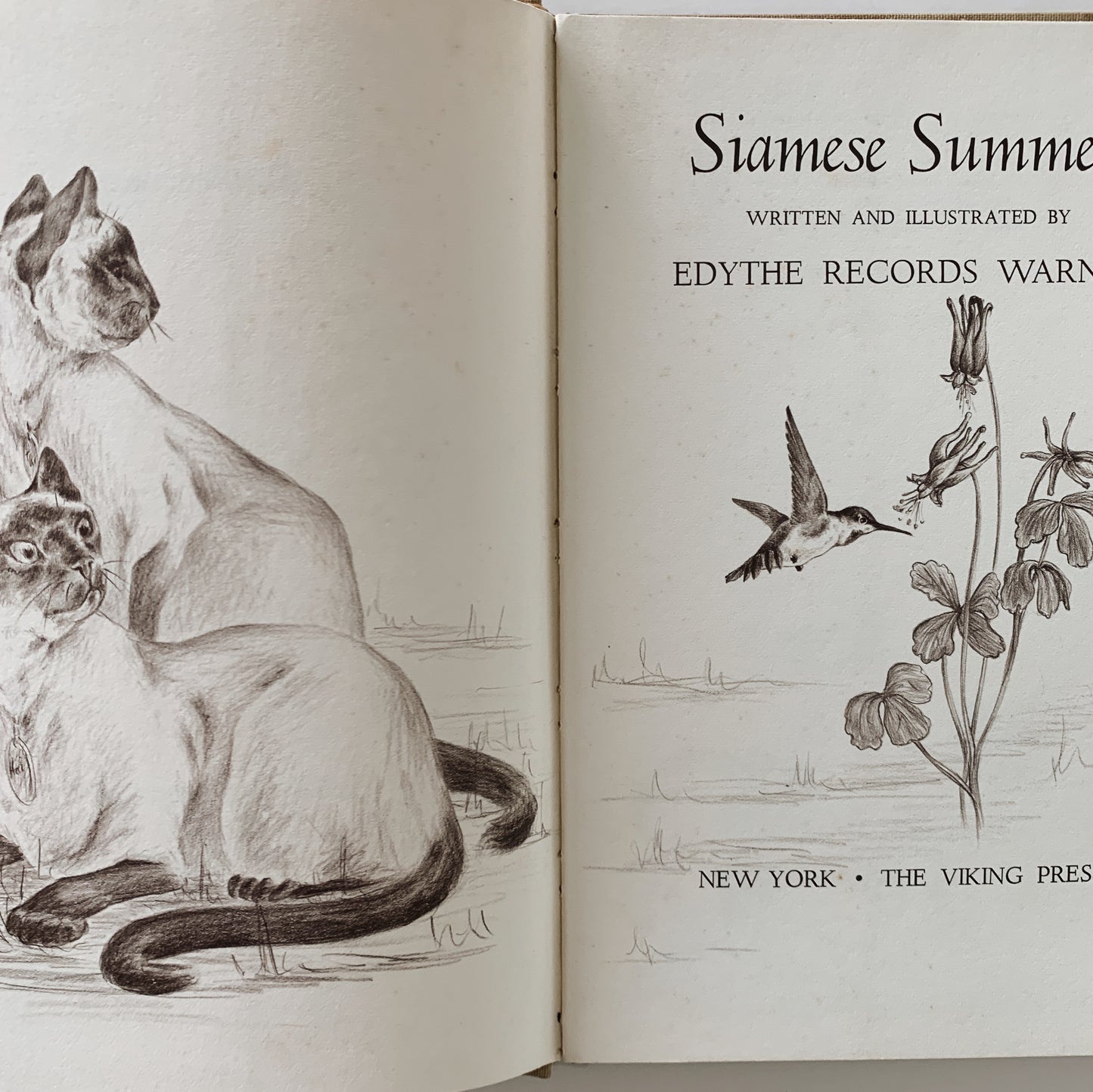 Siamese Summer, Edythe Records Warner, First Edition, 1964