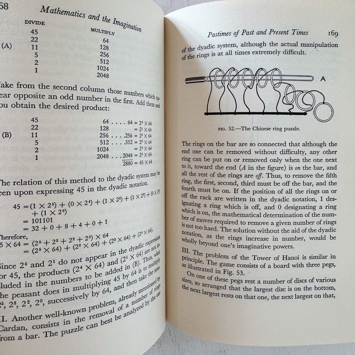 Mathematics and the Imagination, Kasner & Newman, 1940 Hardcover