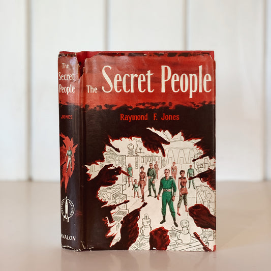 The Secret People, Raymond F. Jones, First Edition, 1956, Rare Sci-Fi