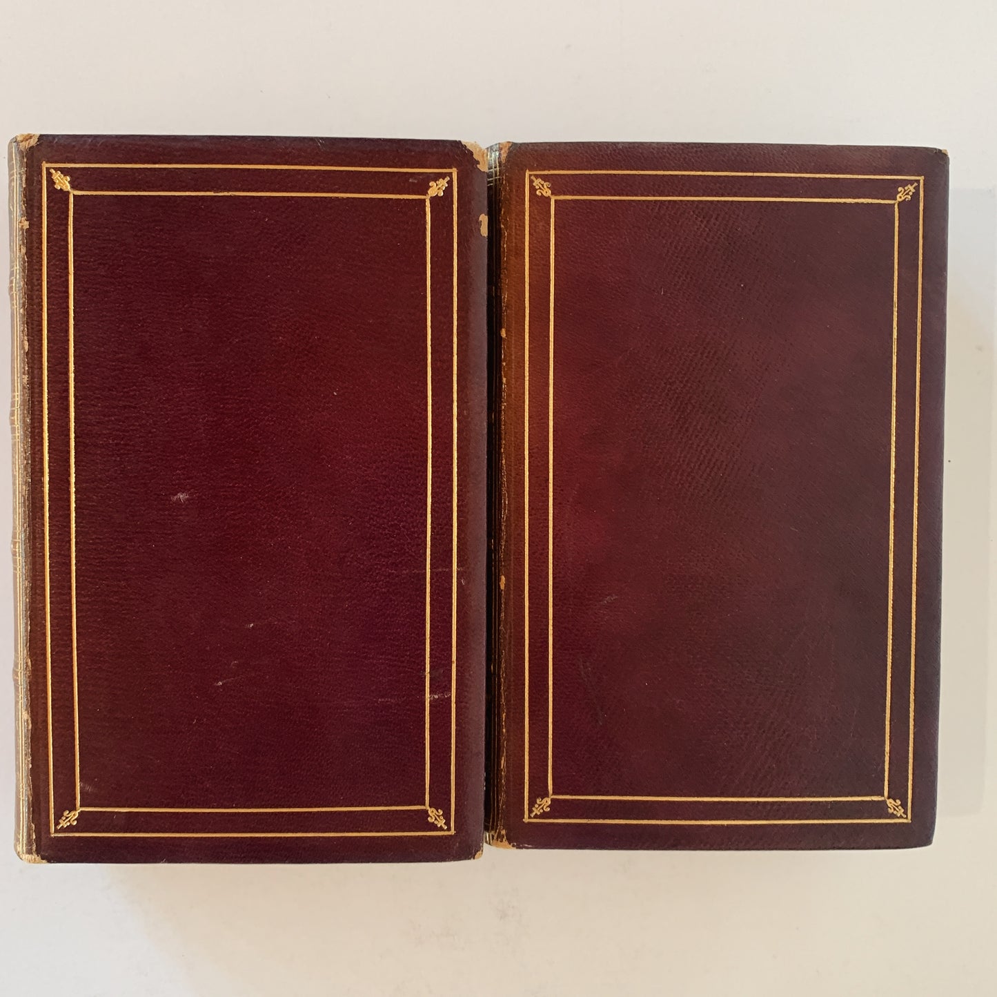 The Poetical Works of John Greenleaf Whittier, 1864, Complete in Two Volumes, Ticknor & Fields, Leather
