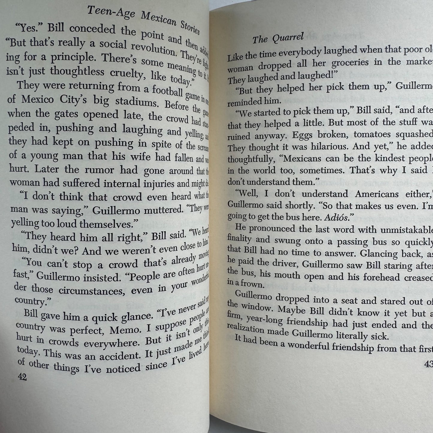 Teenage Mexican Stories by Dorothy Witton, 1972