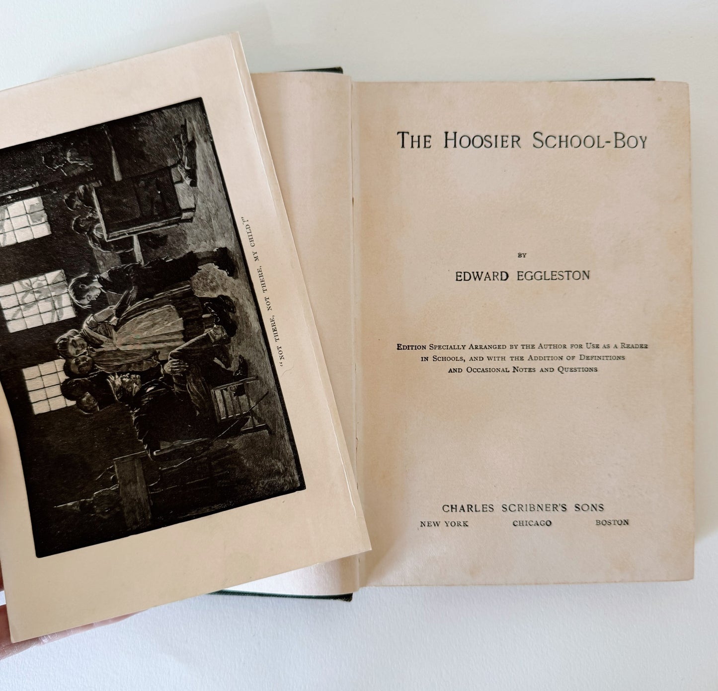 The Hoosier School-Boy, Edward Eggleston, 1918 School Edition