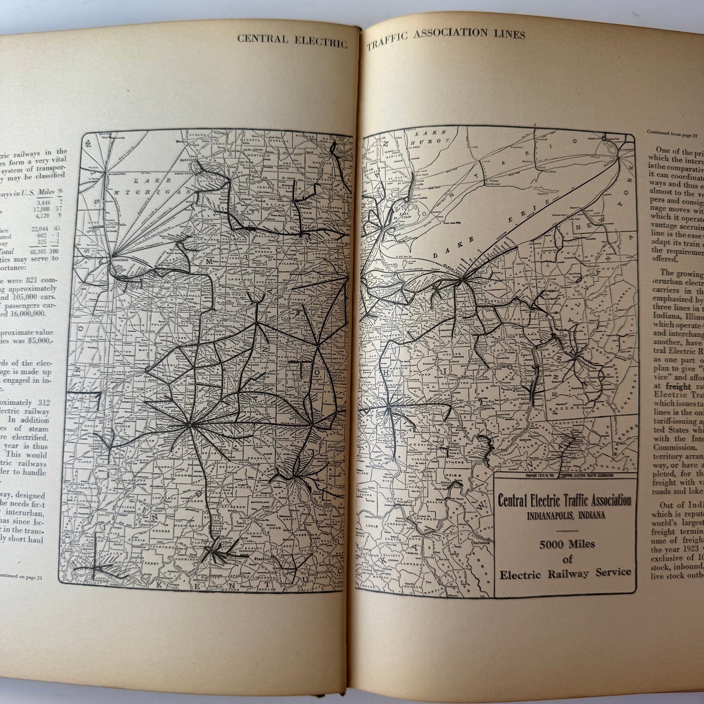 Atlas of Traffic Maps, Railway Systems Maps, 1925