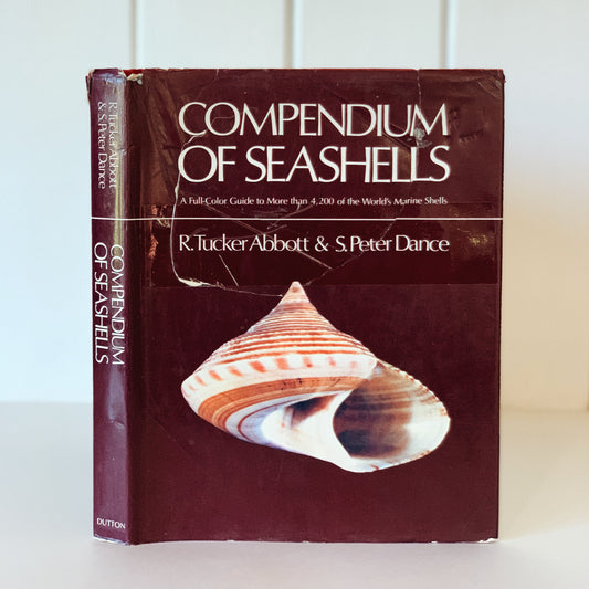 Compendium of Seashells, 1982 First Edition, Hardcover with DJ, Abbott & Dance