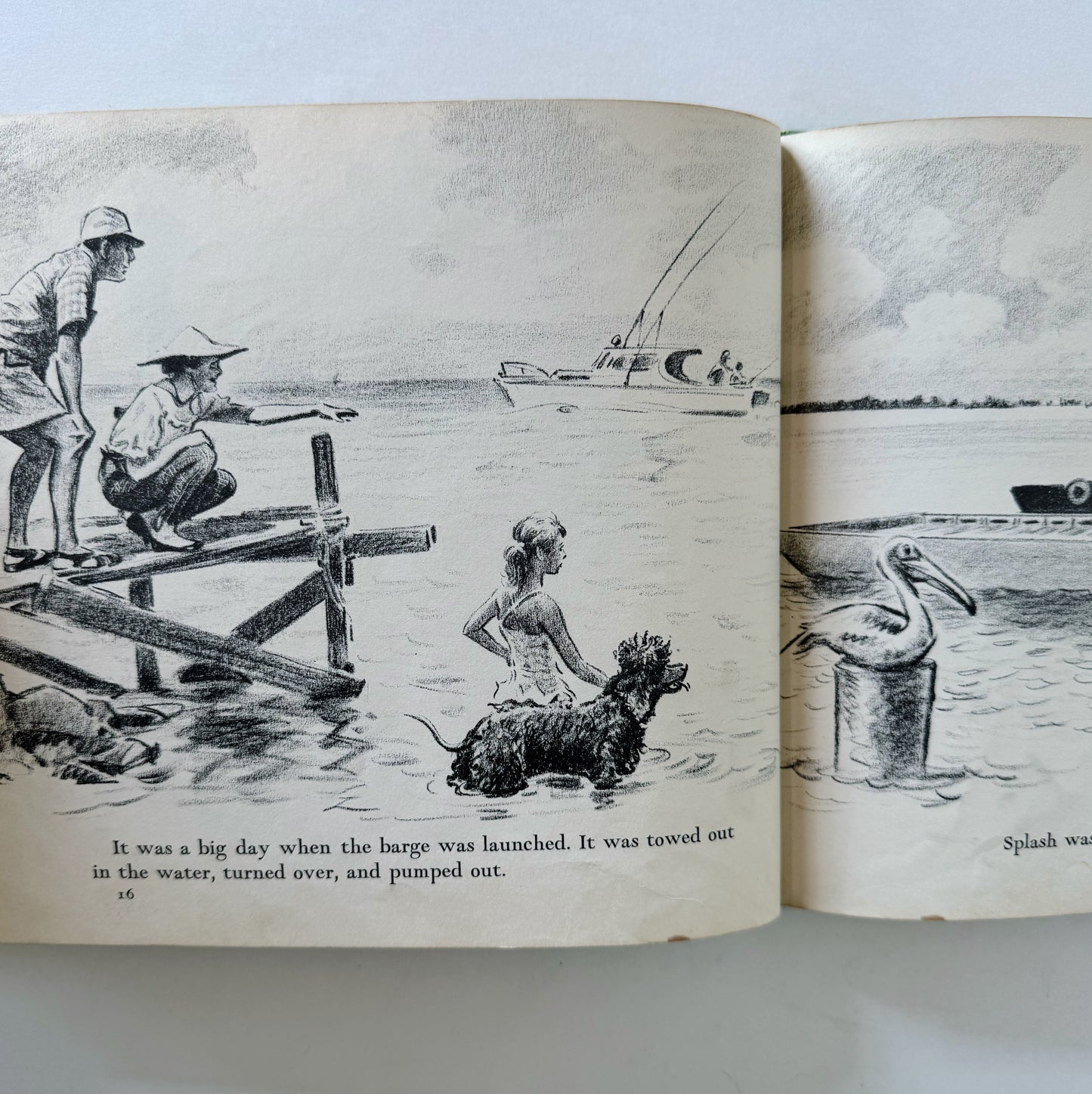 The Sea Dog by Morgan Dennis, First Edition 1958  Children's Hardcover Book