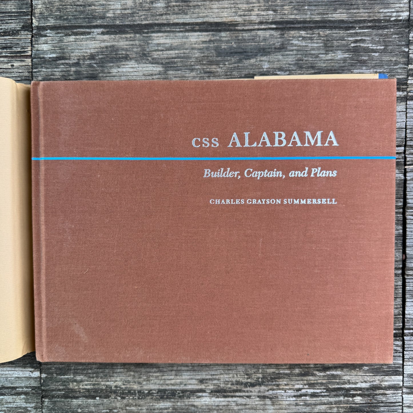 CSS Alabama: Builder Captain and Plans, 1985