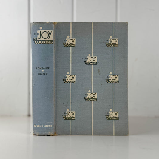 The Joy of Cooking, Vintage Mid Century Cookbook, 1951, Hardcover