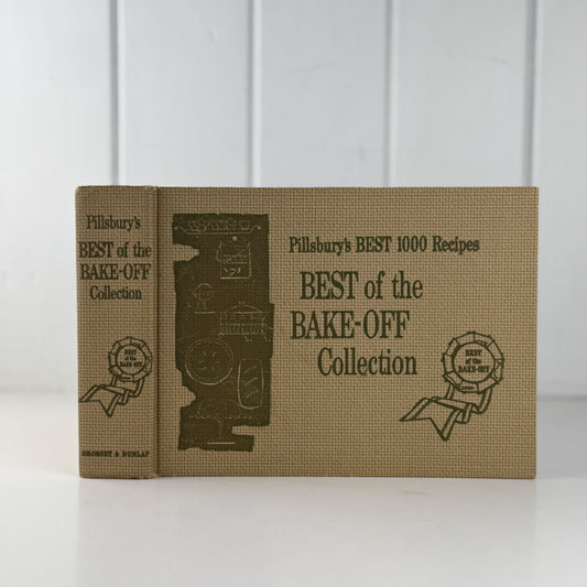 Pillsbury's Best 1000 Recipes, Best of the Bake-Off Collection, 1959 Hardcover Cookbook