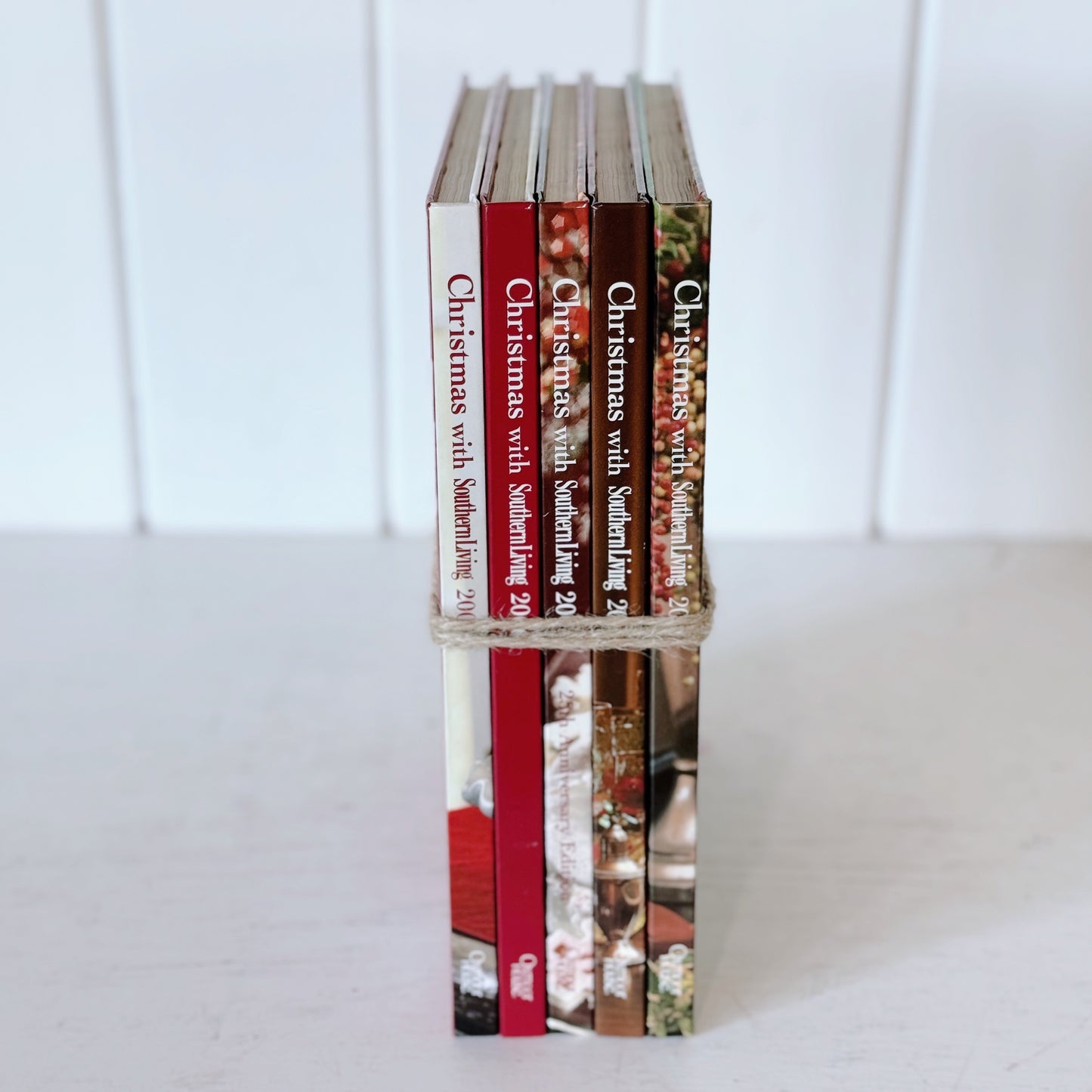 Southern Living Christmas Book Bundle, Vintage and Modern