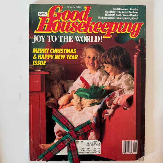 Vintage Holiday Good Housekeeping Magazines, December 1980s, 90s, 2000s - Choose One