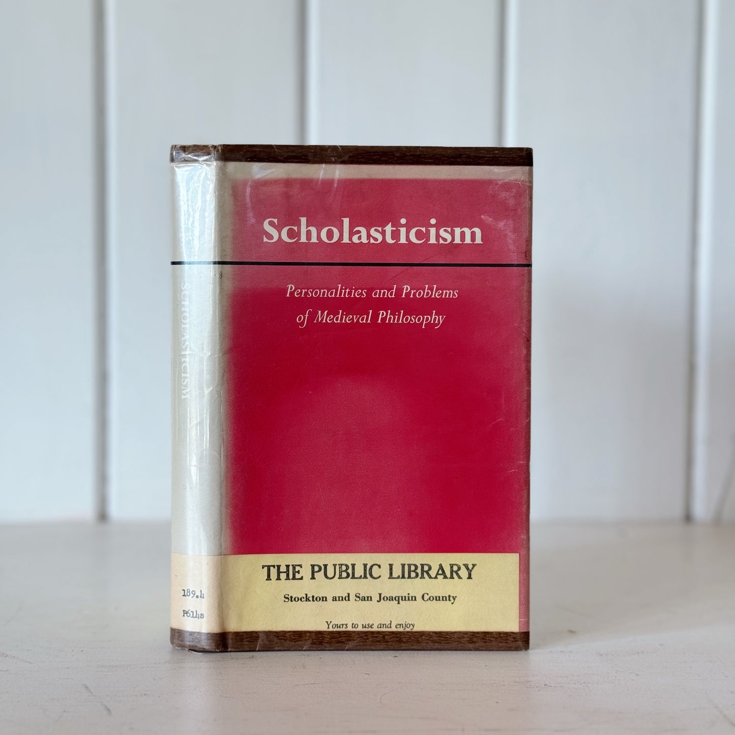 Scholasticism; Personalities and Problems of Medieval Philosophy, 1960 Hardcover