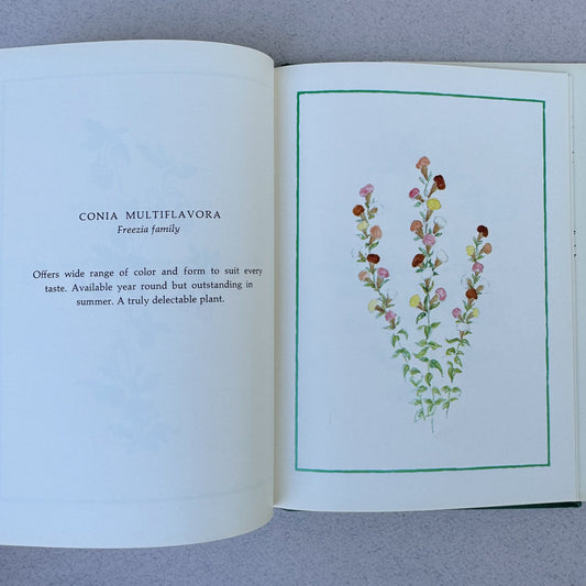 How Does Your Garden Grow? - 1980 Illustrated Botanical Pocket Sized Hardcover by Mary Hilliard Jackson