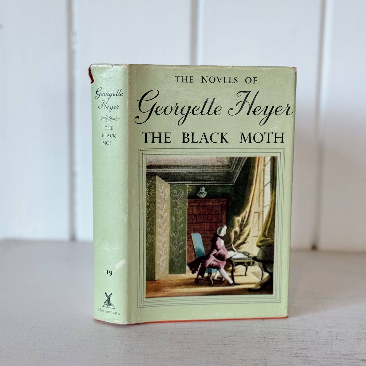 The Black Moth, Georgette Heyer, 1965 Heinemann London Edition