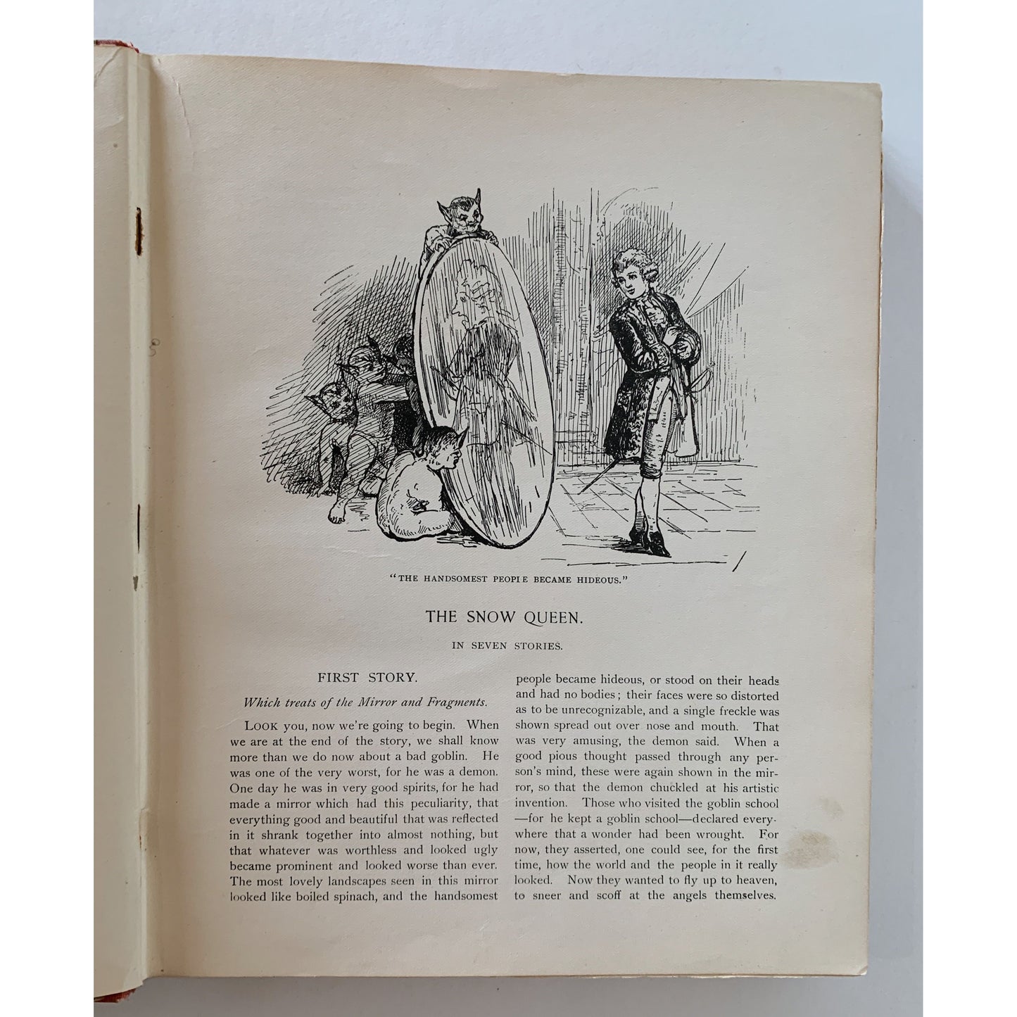 Hans Christian Andersen's Stories for the Household, 1895, Illustrated Antique Children's Book