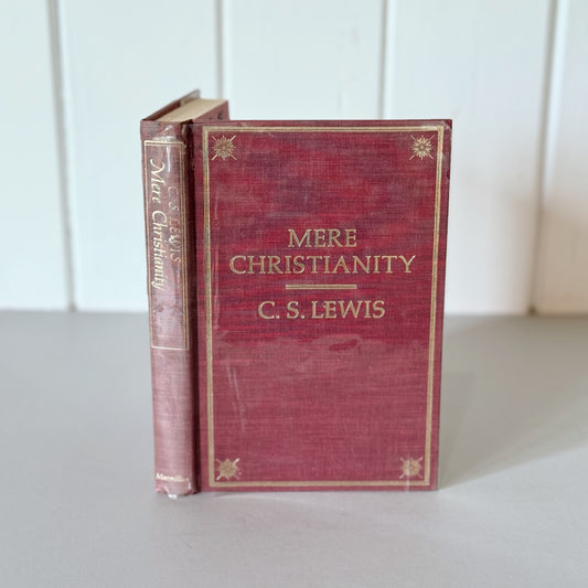 Mere Christianity, C.S. Lewis, An Anniversary Edition, 1981 Hardcover