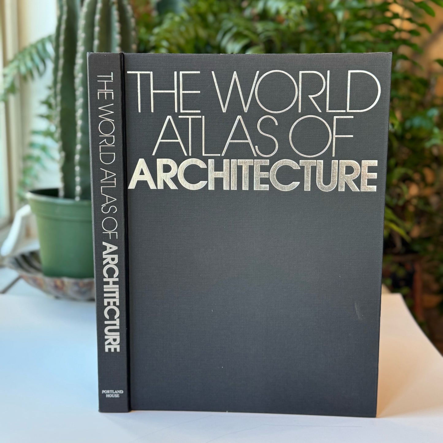 The World Atlas of Architecture, 1984 Vintage Coffee Table Book