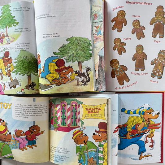 Berenstain Bears Christmas Book Bundle, The Bears' Christmas, Old-Fashioned Christmas