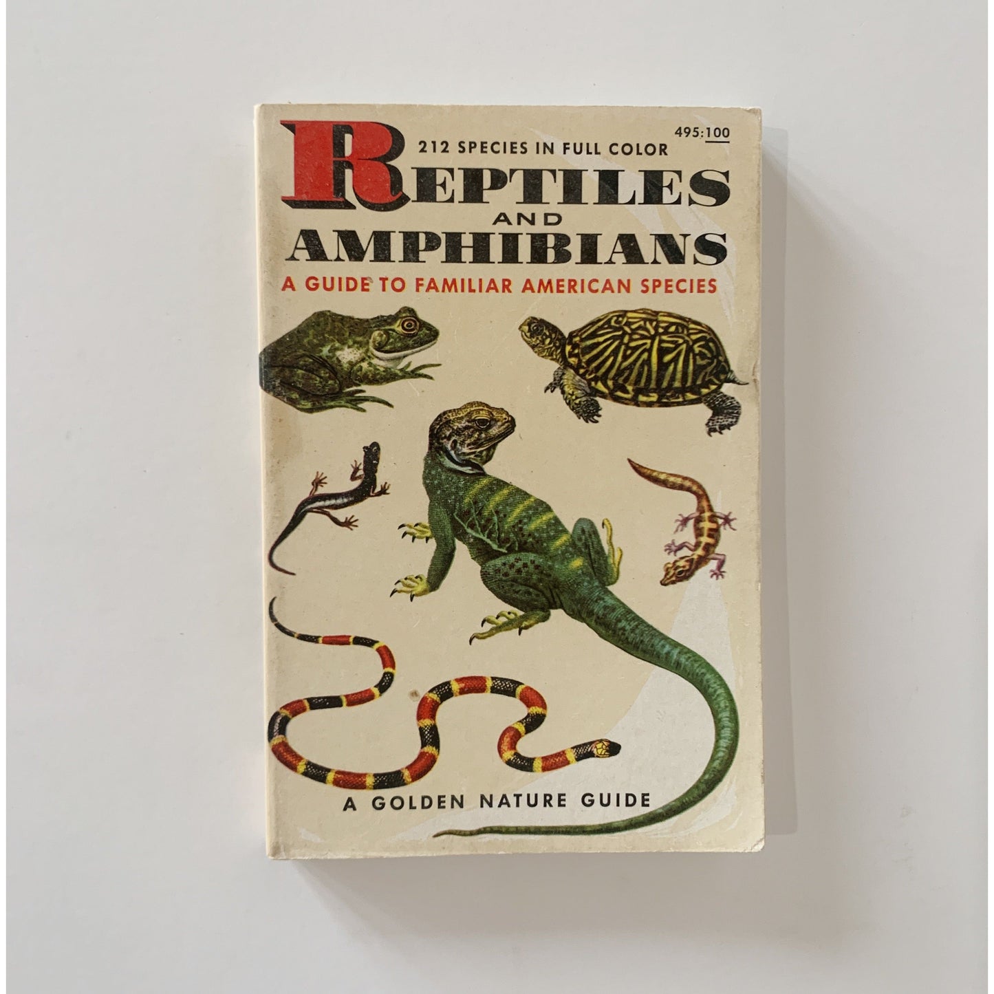 Reptiles and Amphibians A Golden Guide Paperback 1956