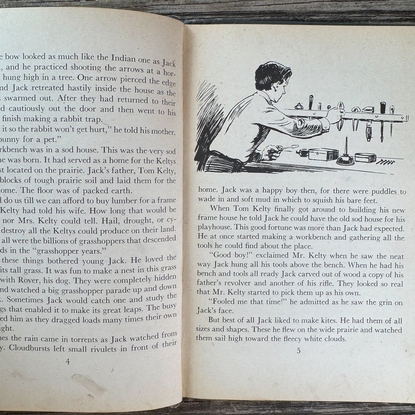 Jack Finds Gold, Sanford Tousey, 1947, First Edition