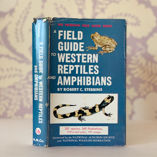 A Field Guide to Western Reptiles and Amphibians, 1966, Roger Tory Peterson, Hardcover