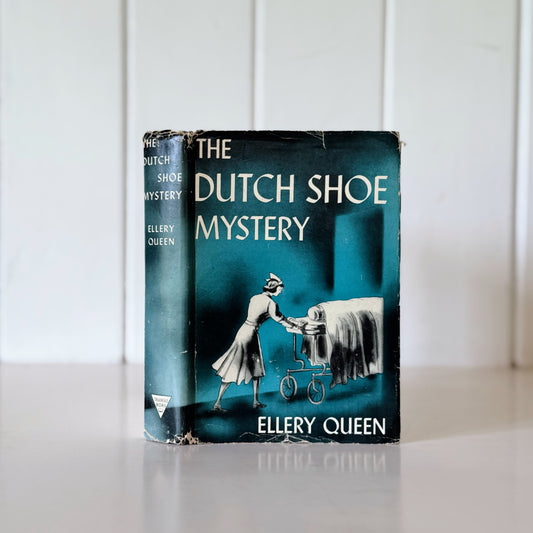 The Dutch Shoe Mystery, Ellery Queen, 1940 Hardcover First Triangle Books Edition