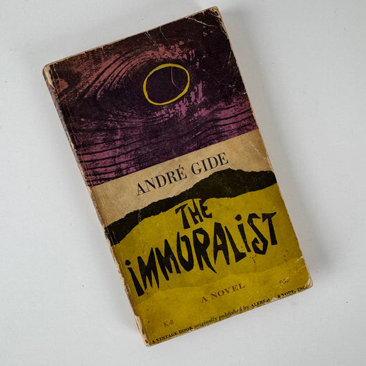 The Immoralist, Andre Gide, Vintage Paperback 1955