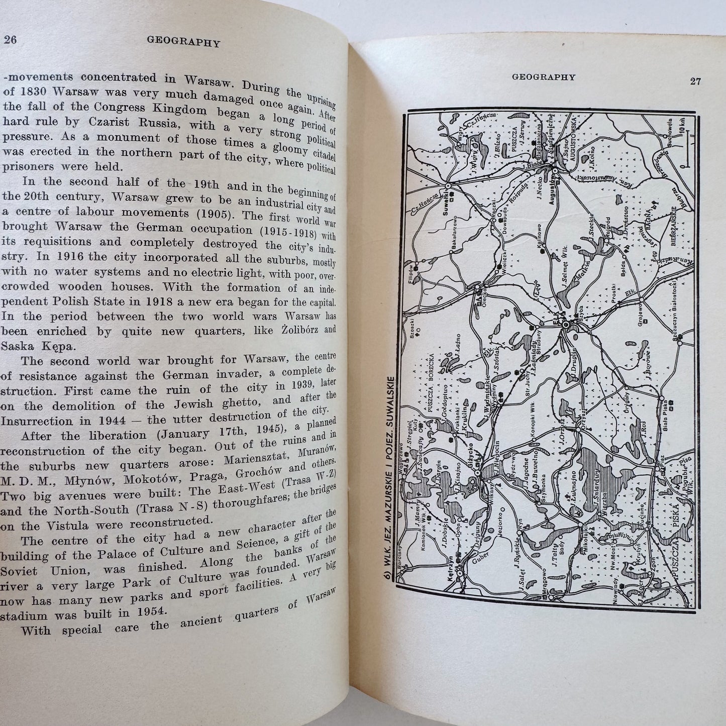 Poland - Land, History, Culture, An Outline, 1959 Hardcover