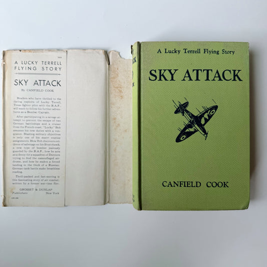 Sky Attack, A Lucky Terrell Flying Story, Canfield Cook, 1942